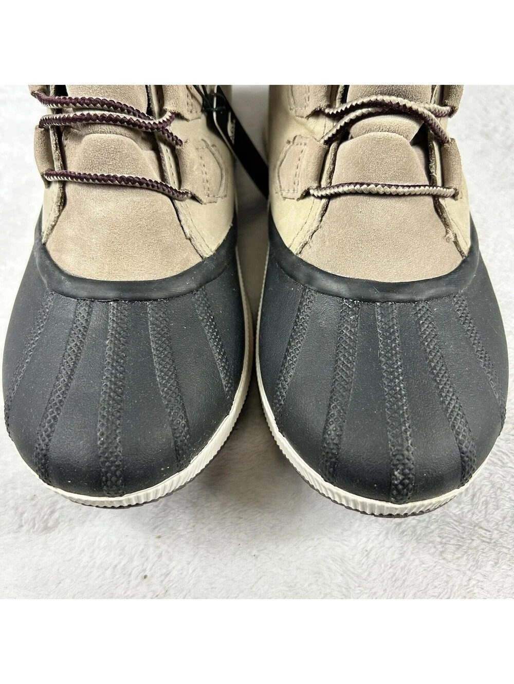 Sorel Out N About III Classic Waterproof Duck Boots Women’s Size 10 Tan Black